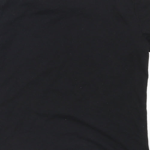 Matalan Girls Black   Basic T-Shirt Size 8 Years  - Best Granddaughter ever