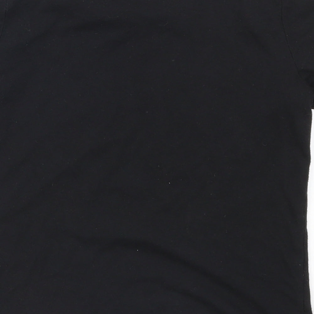 Matalan Girls Black   Basic T-Shirt Size 8 Years  - Best Granddaughter ever