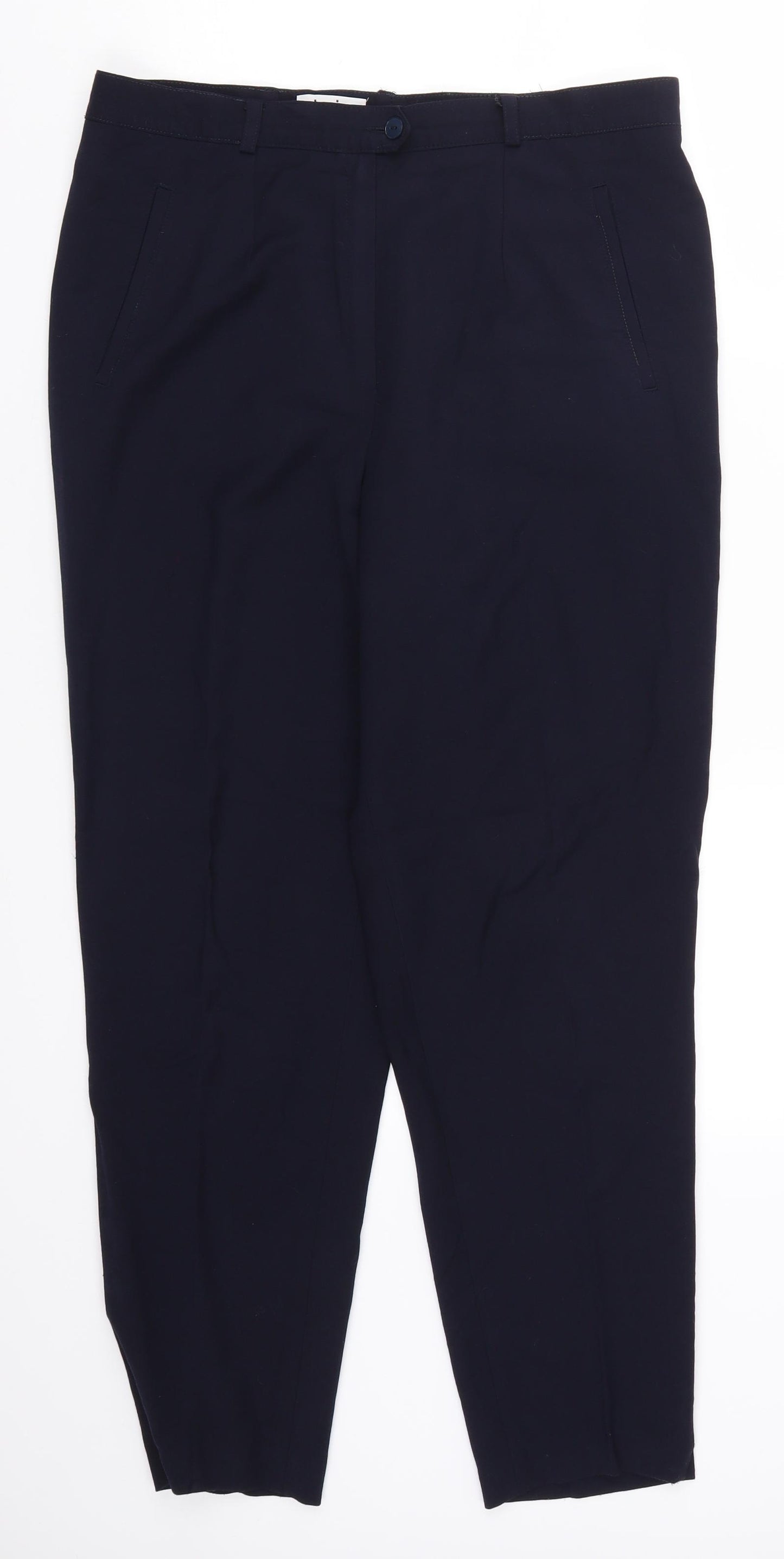 LUCIA Womens Blue   Trousers  Size 12 L28 in