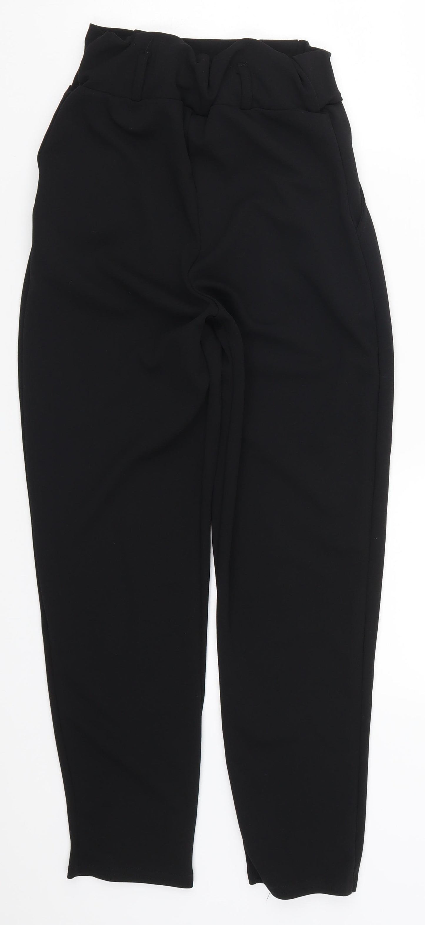 Rebellious Womens Black   Trousers  Size 6 L24 in