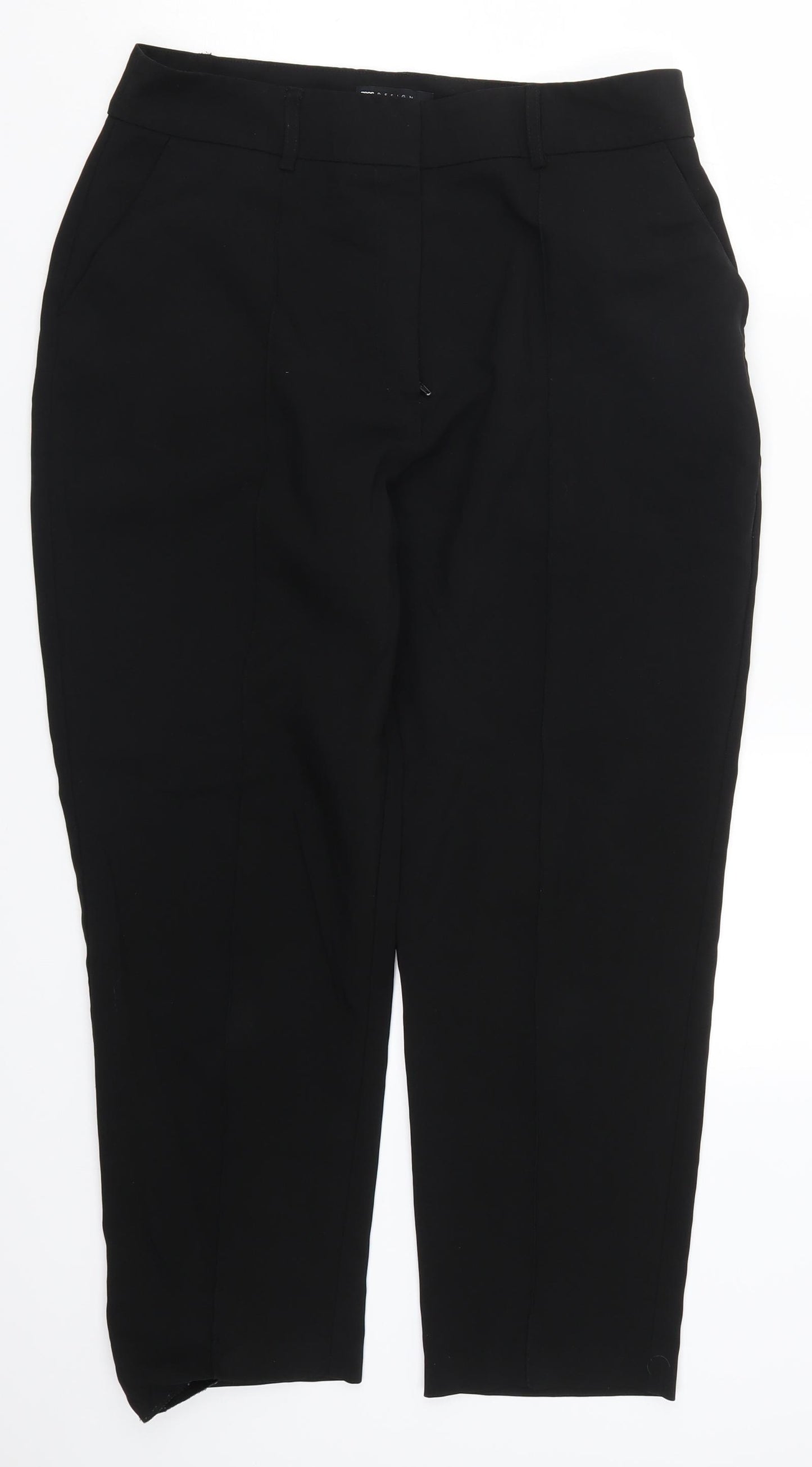 ASOS Womens Black   Trousers  Size 14 L24 in