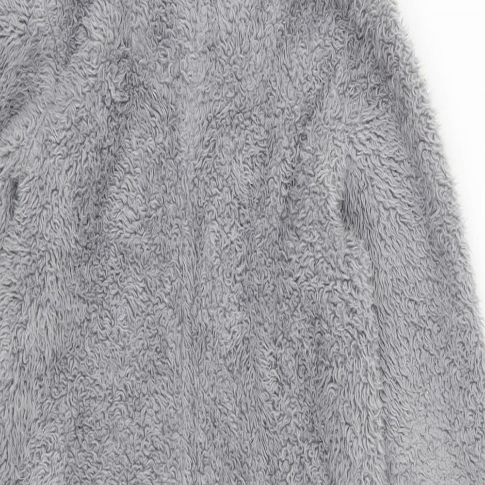 Fat Face Boys Grey Solid   One Piece Size 4-5 Years  - Ears on Hood