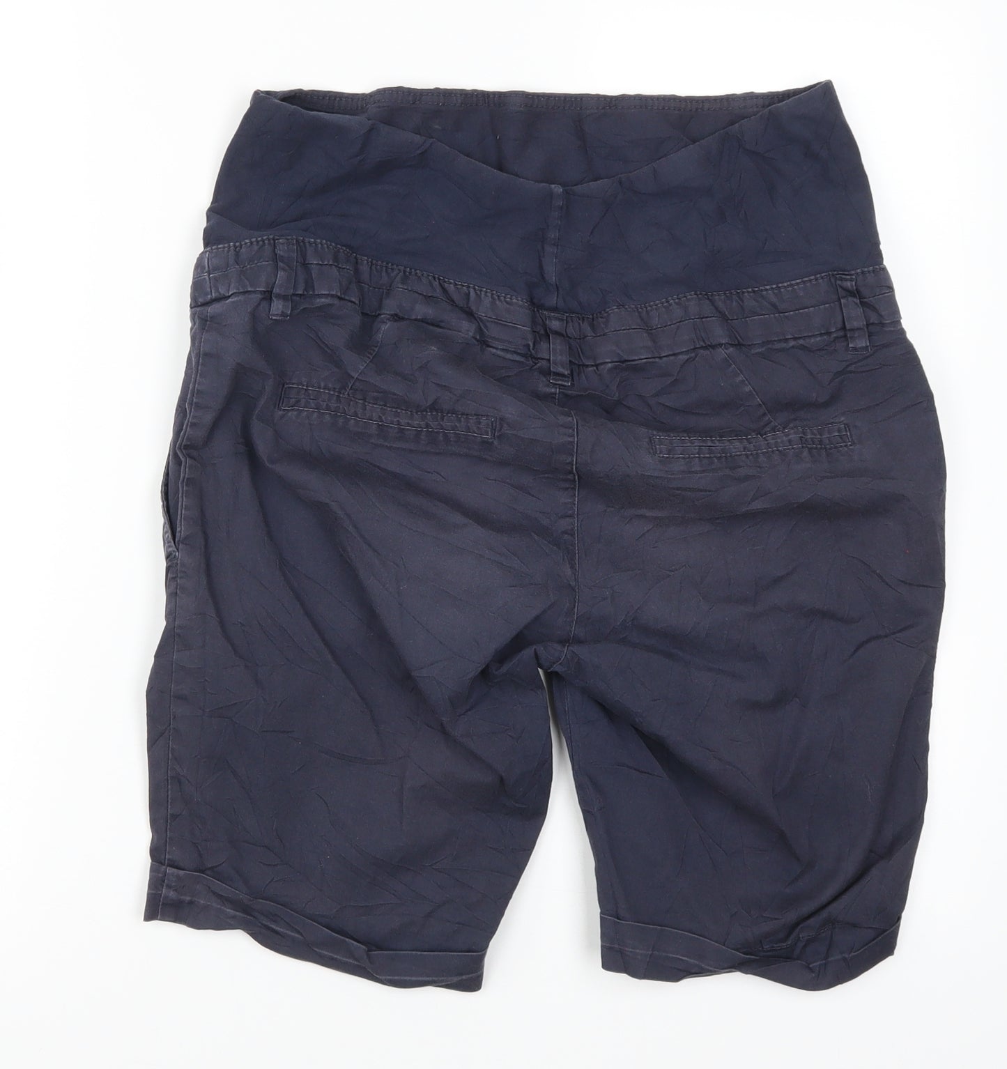 H&M Womens Blue   Chino Shorts Size 12