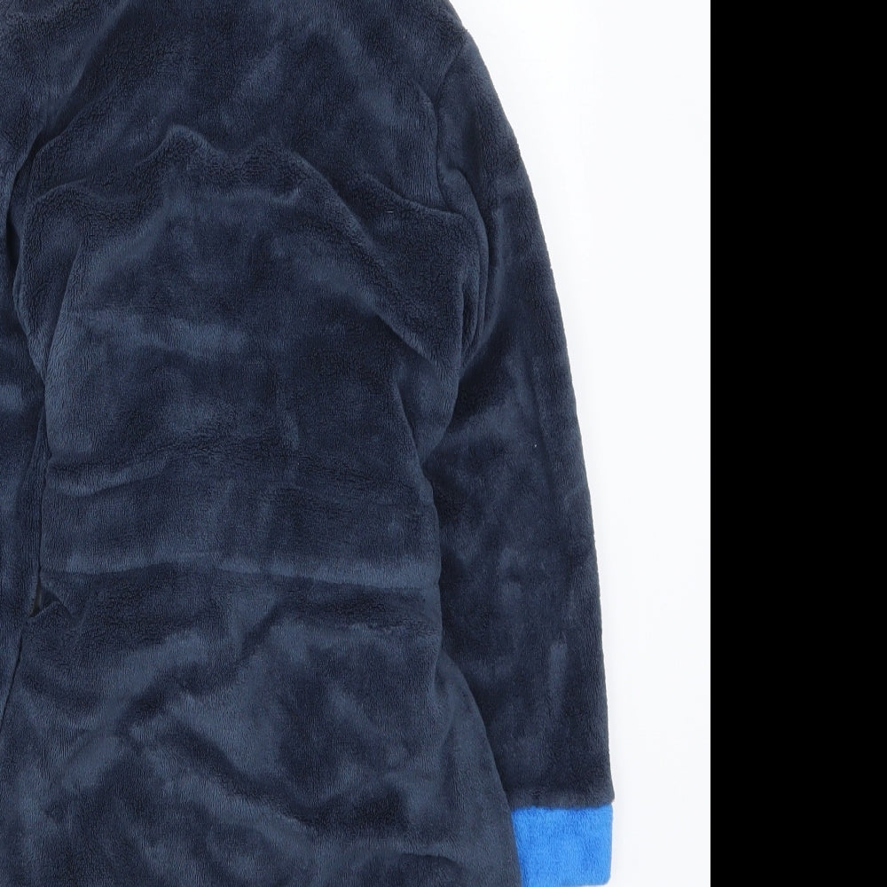 Tottenham Hotspur F.C. Boys Blue Solid   Robe Size 5-6 Years