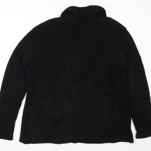 Bonmarché Womens Black   Cardigan Jumper Size 20
