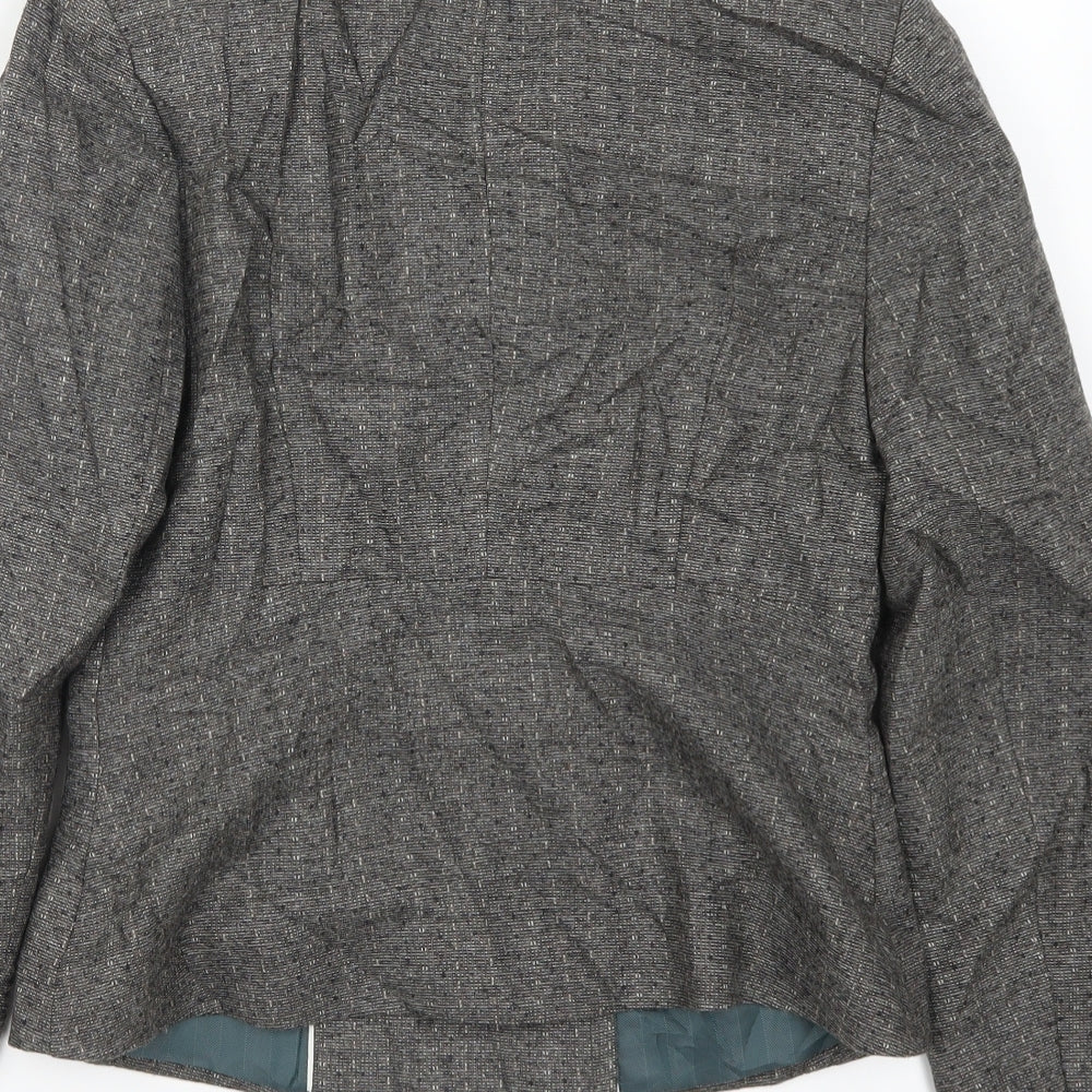 NEXT Womens Grey   Jacket Coat Size 8