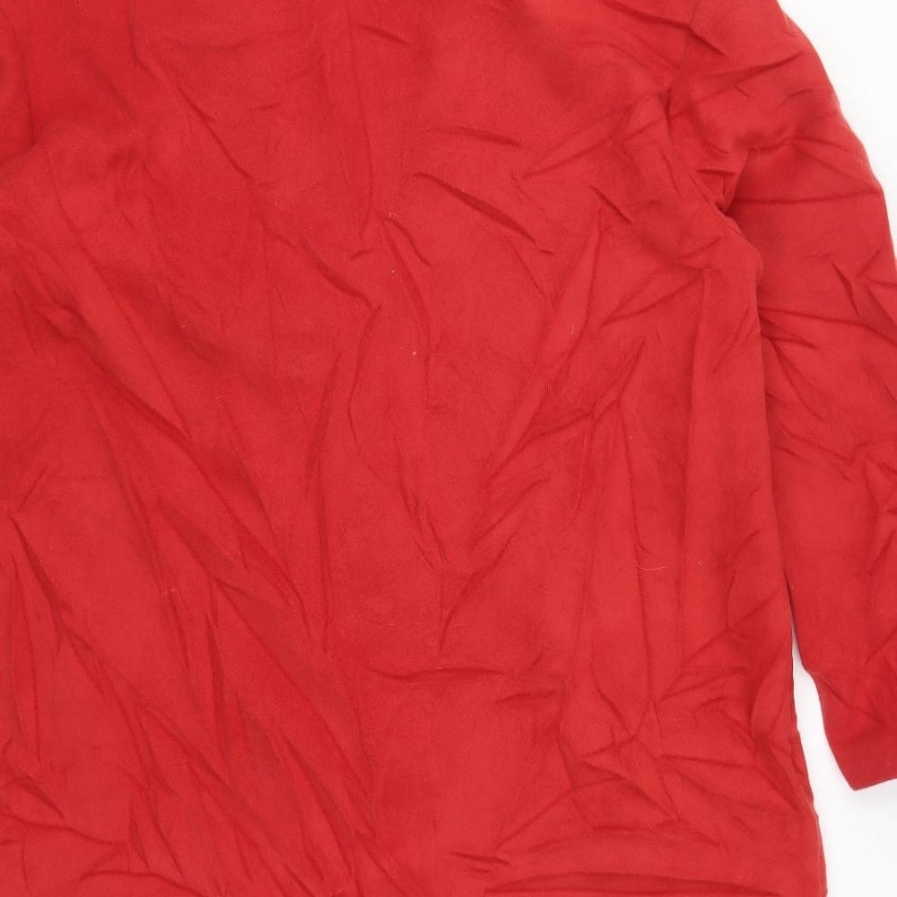 F&F Womens Red   Pea Coat Coat Size 14