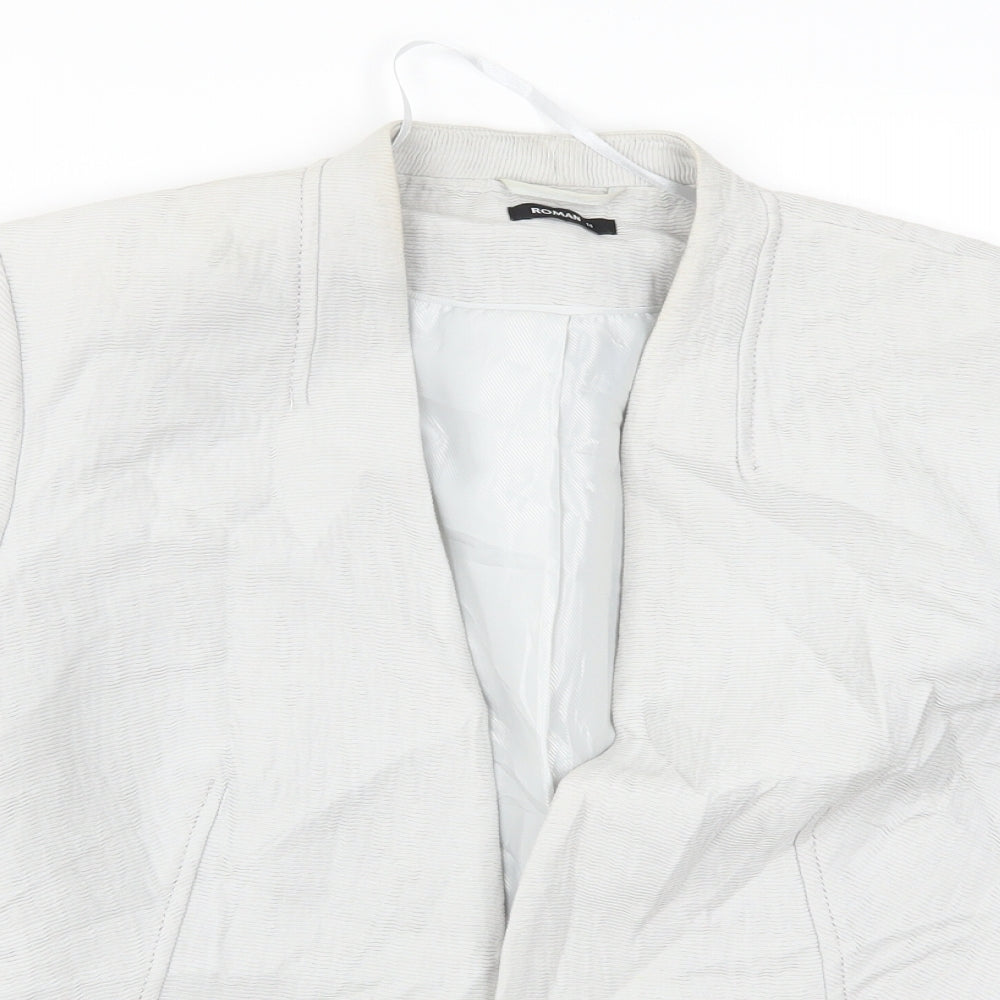 Roman Womens Grey   Jacket  Size 14