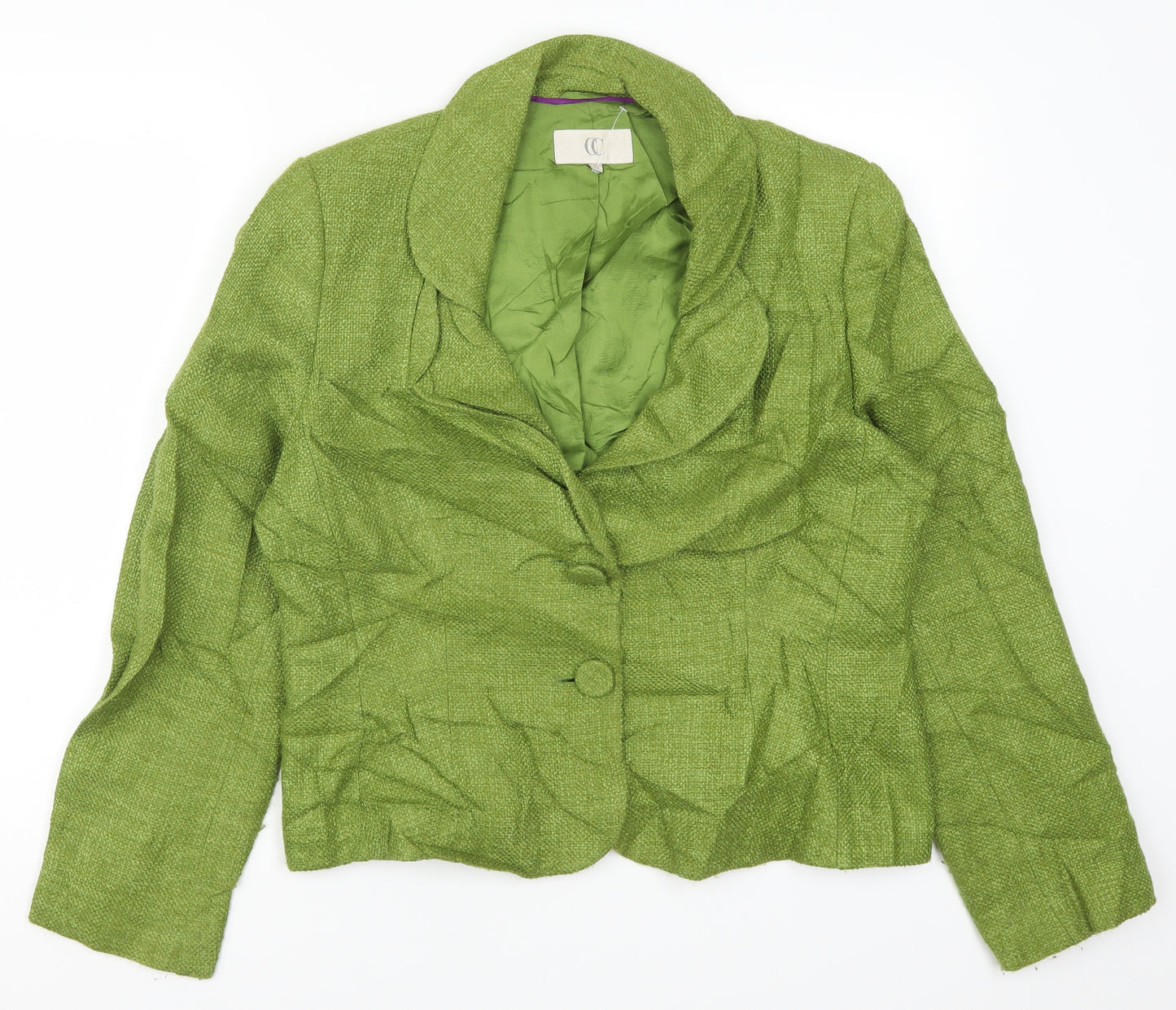 Country Casuals Womens Green   Jacket Coat Size 14