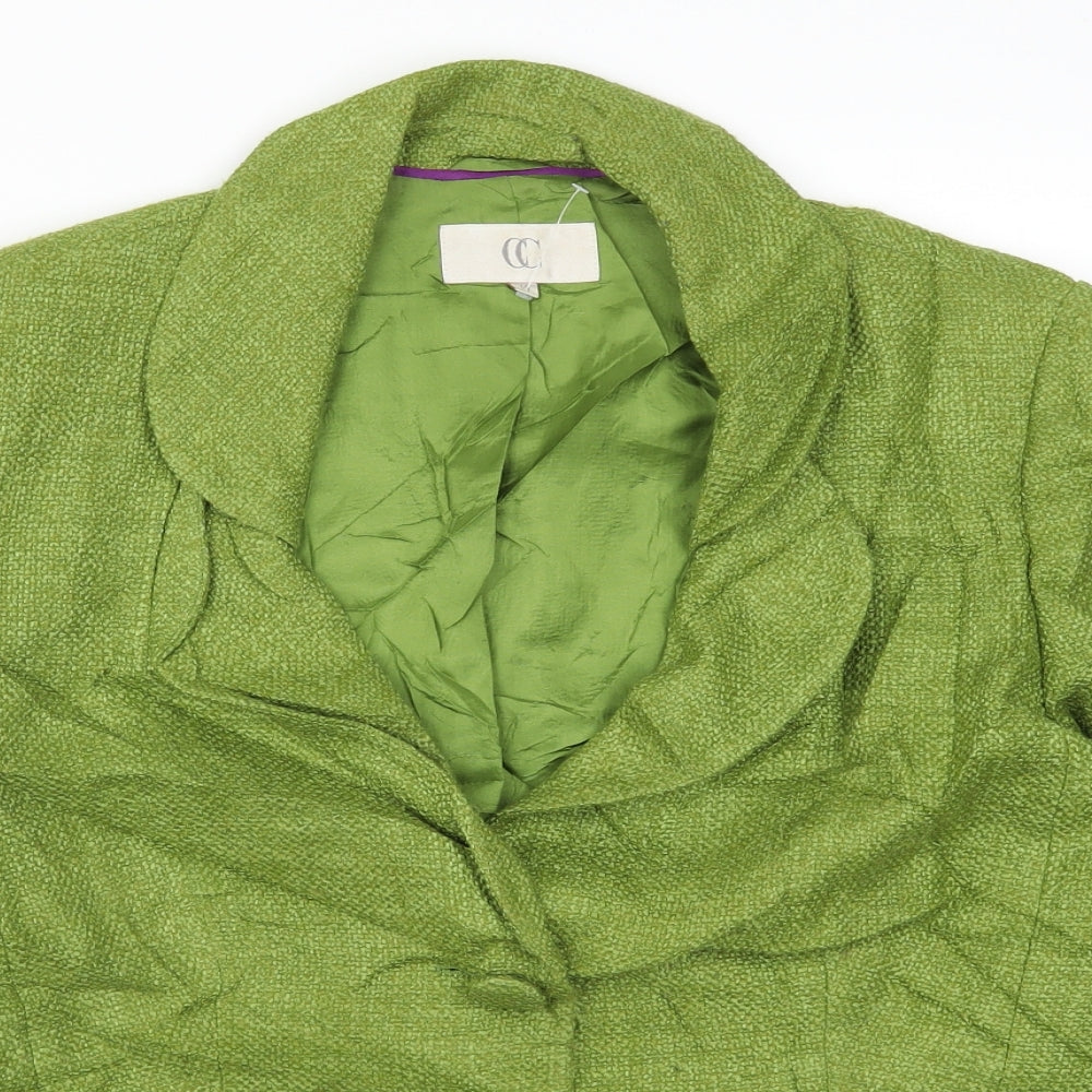 Country Casuals Womens Green   Jacket Coat Size 14