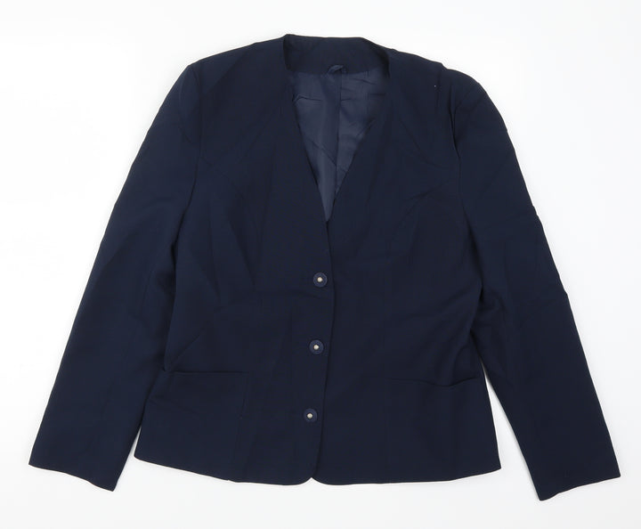 Debenhams Womens Blue   Jacket  Size 12