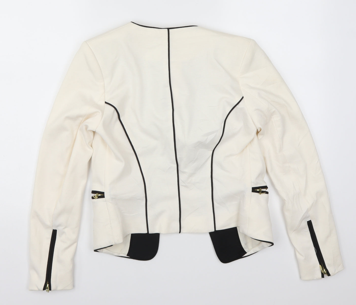 H&M Womens White   Jacket  Size 8
