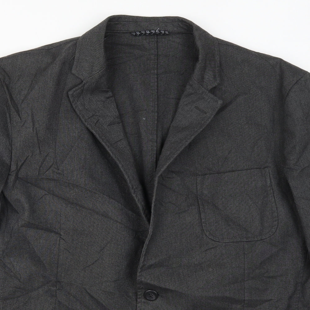 Marks and Spencer Mens Grey   Jacket Suit Jacket Size 46