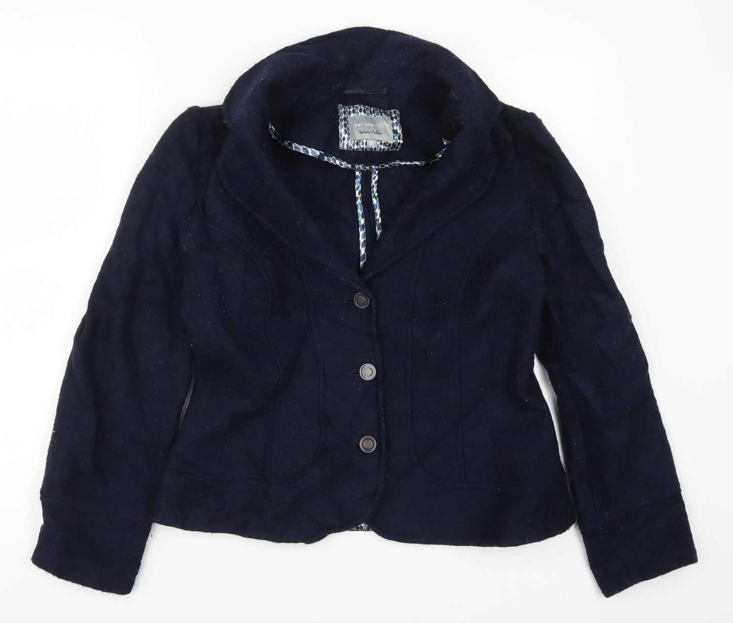 Per Una Womens Blue   Jacket  Size 12