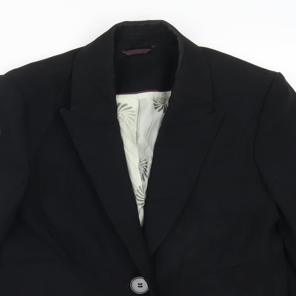 Principles Womens Black   Jacket Suit Jacket Size 12