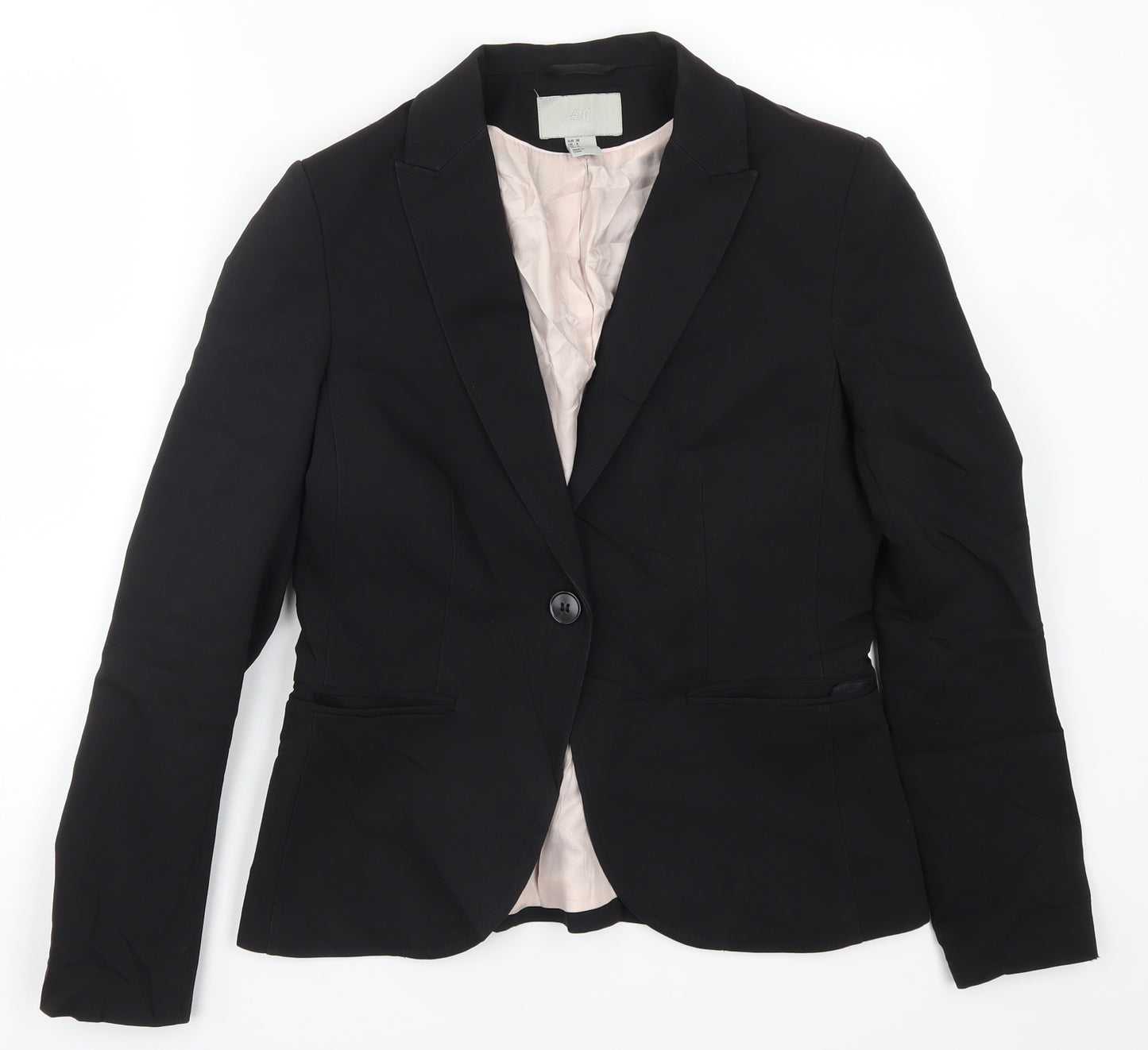 H&M Womens Black   Jacket Suit Jacket Size 10
