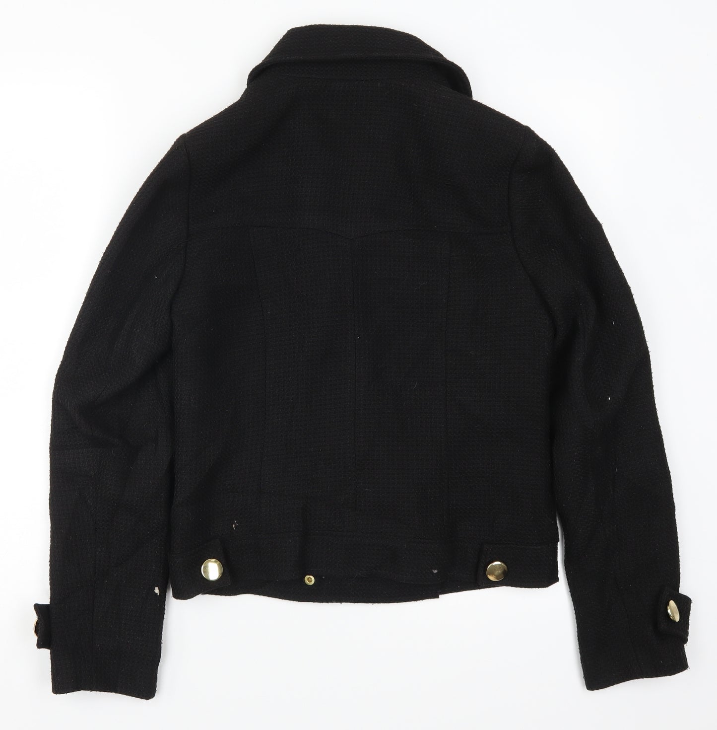 New Look Womens Black   Jacket Coat Size 8