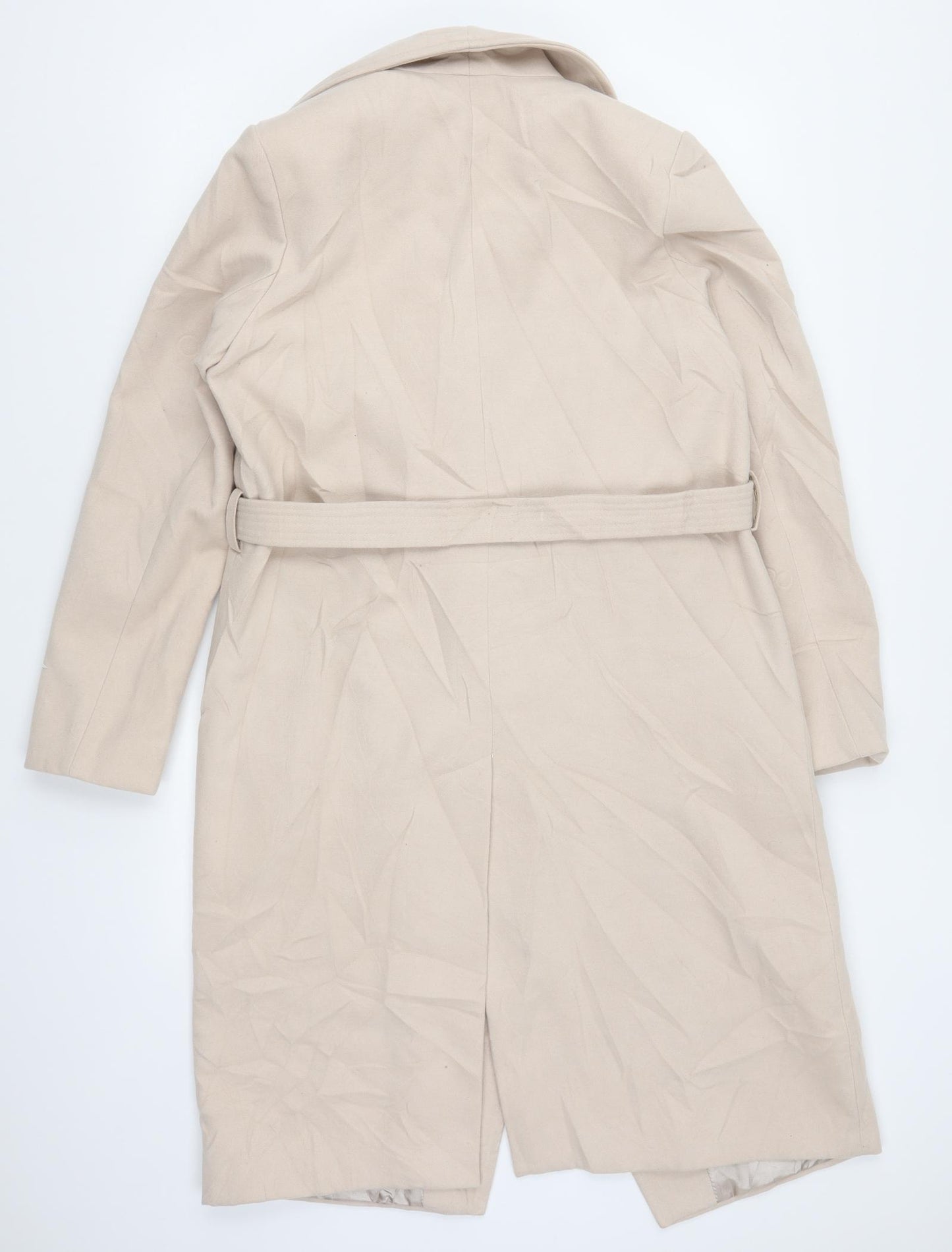 New Look Womens Pink   Overcoat Blazer Size 10