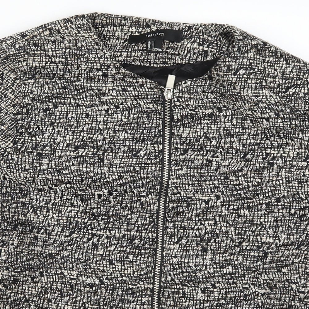 FOREVER 21 Womens Grey   Jacket  Size M