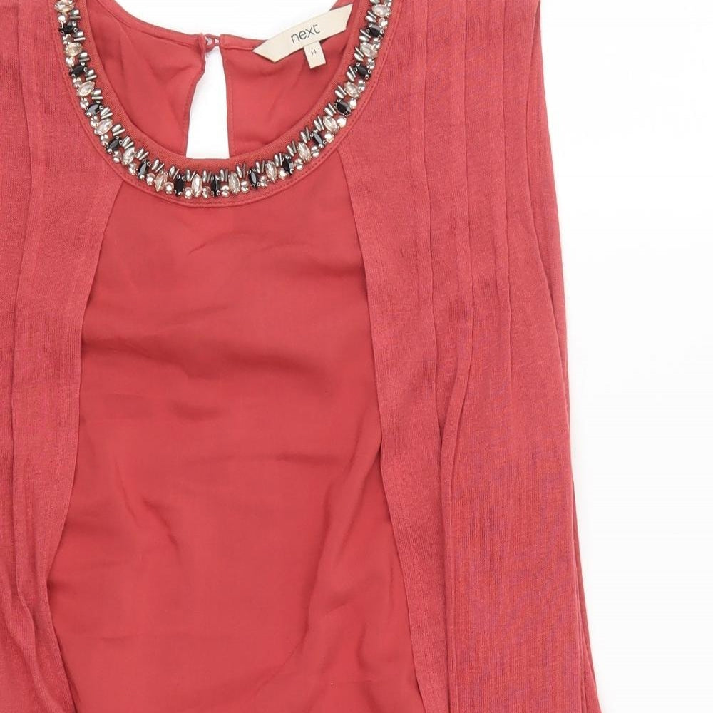 NEXT Womens Pink   Basic Tank Size 14