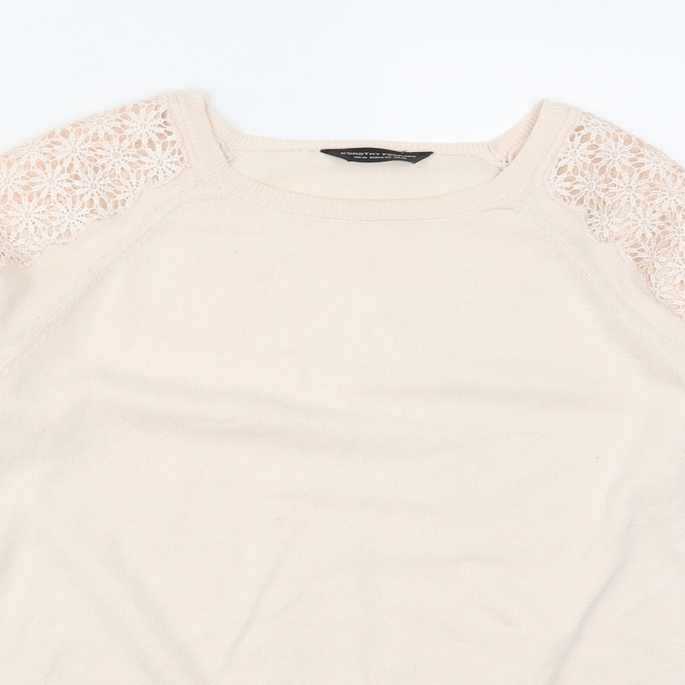 Dorothy Perkins Womens Pink   Pullover Jumper Size 14