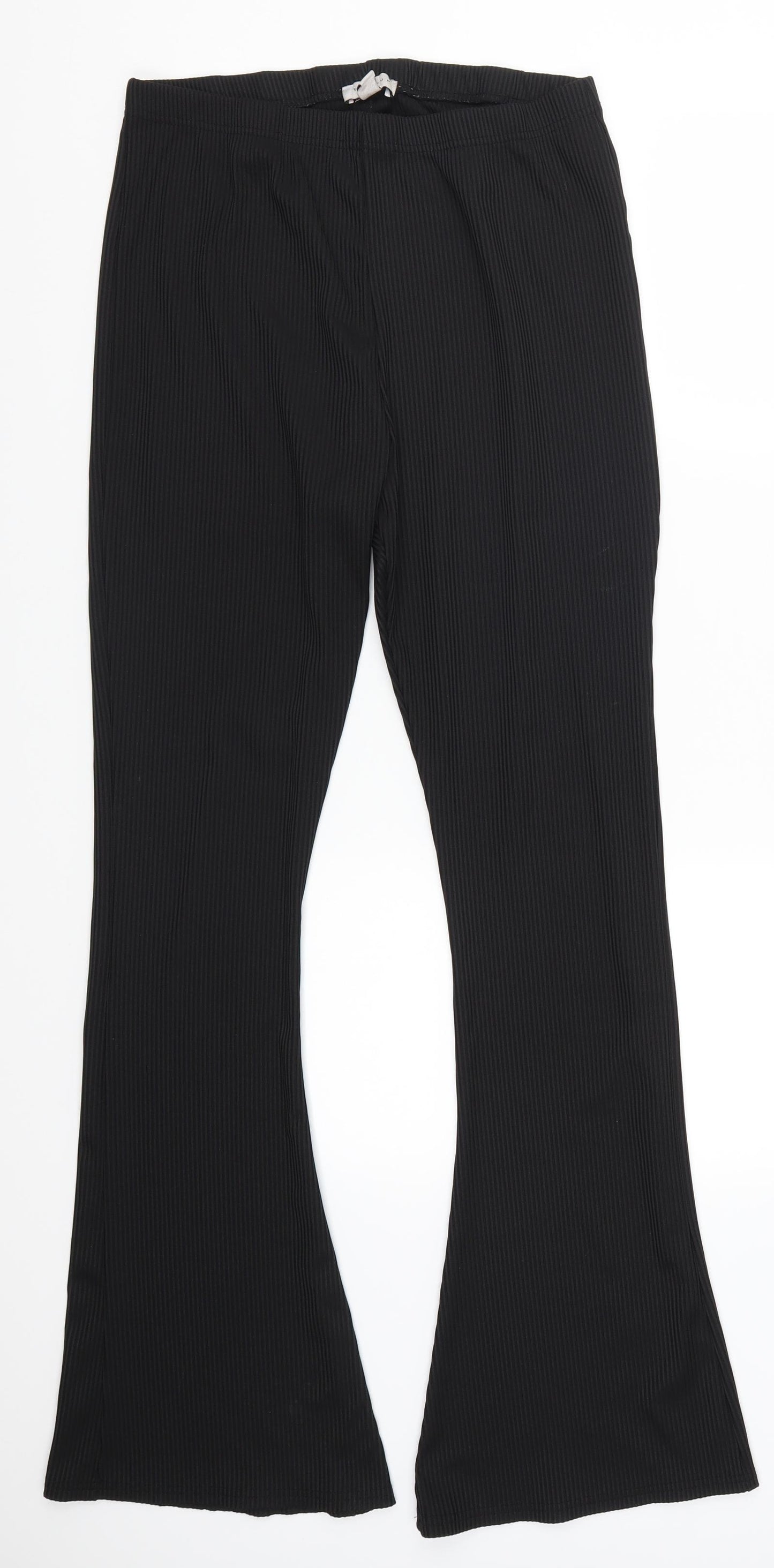 Topshop Womens Black   Trousers  Size 16 L32 in