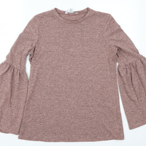 Red Herring Womens Pink   Basic T-Shirt Size 12