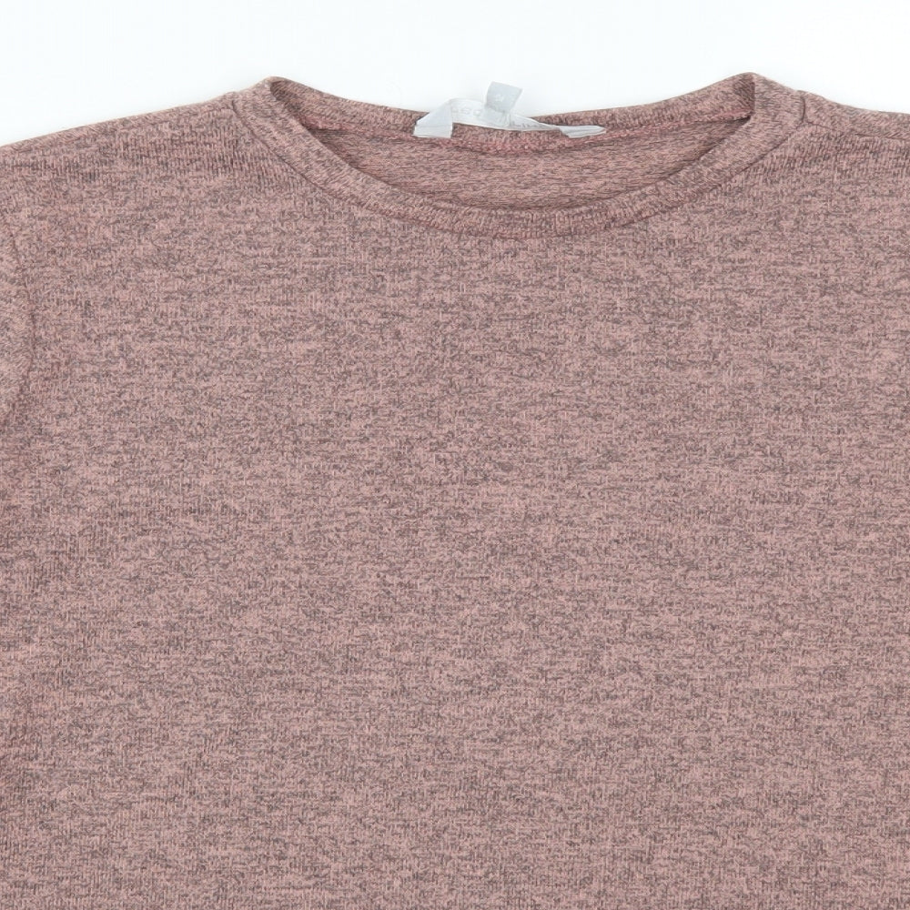Red Herring Womens Pink   Basic T-Shirt Size 12