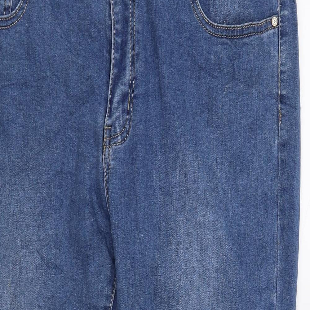 R Ping Womens Blue  Denim Straight Jeans  L22 in - SHORT LEG