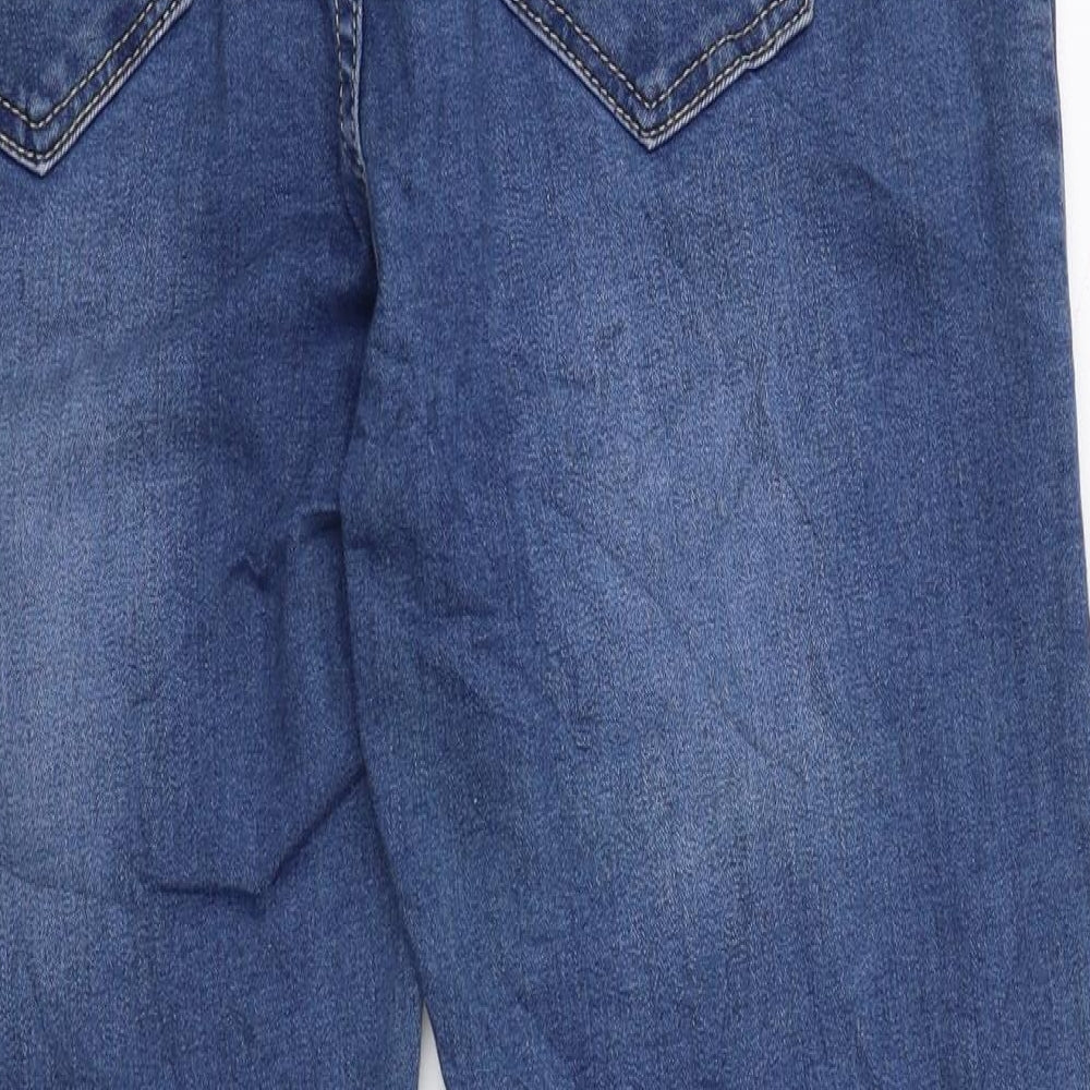R Ping Womens Blue  Denim Straight Jeans  L22 in - SHORT LEG