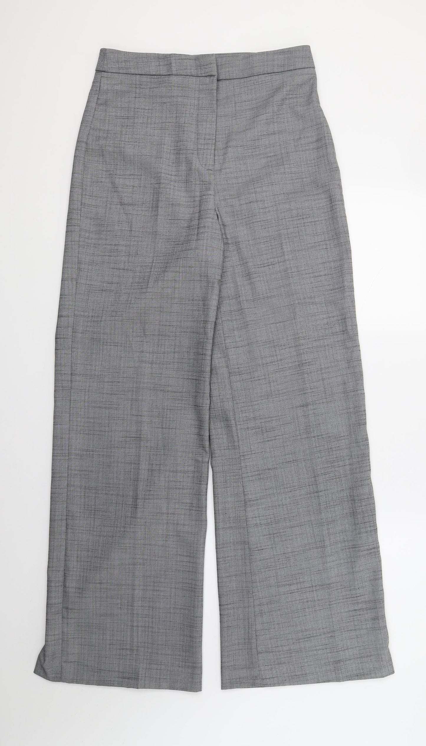H&M Womens Grey   Trousers  Size 10 L31 in