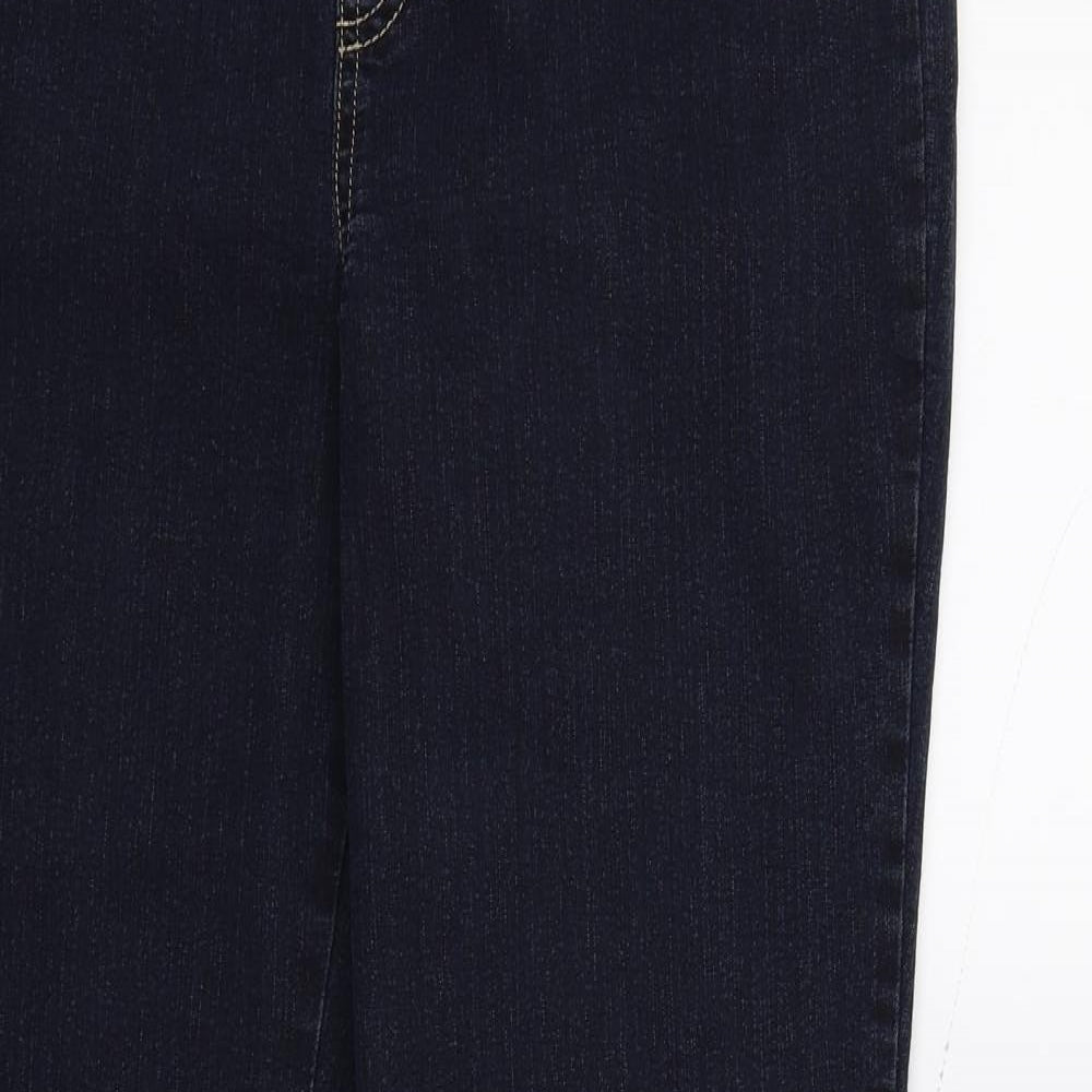 Maine Womens Blue  Denim Straight Jeans Size 12 L30 in
