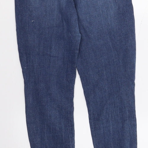 F&F Womens Blue  Denim Skinny Jeans Size 12 L26 in
