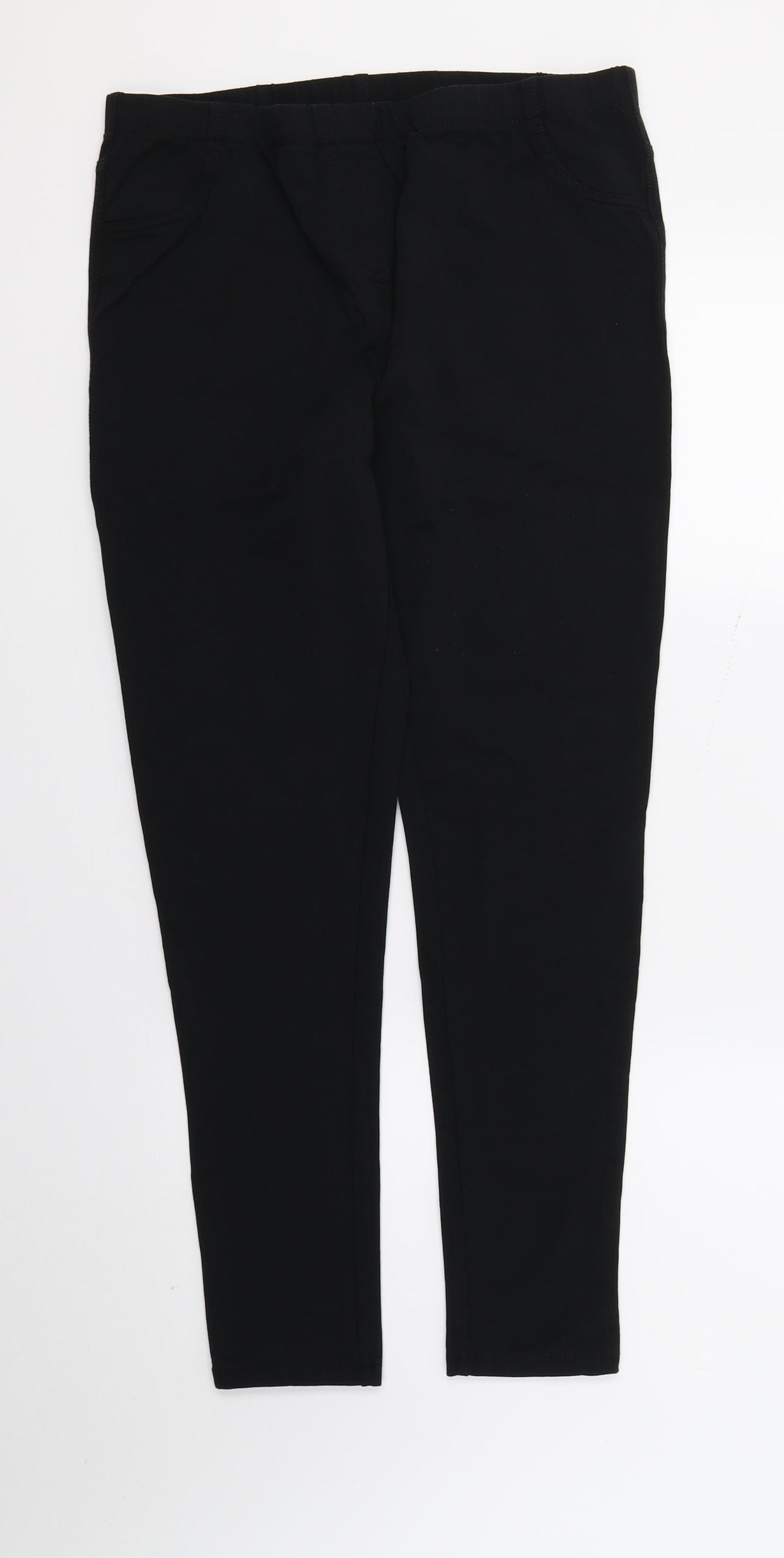 NEXT Womens Black   Jegging Trousers Size 14 L27 in