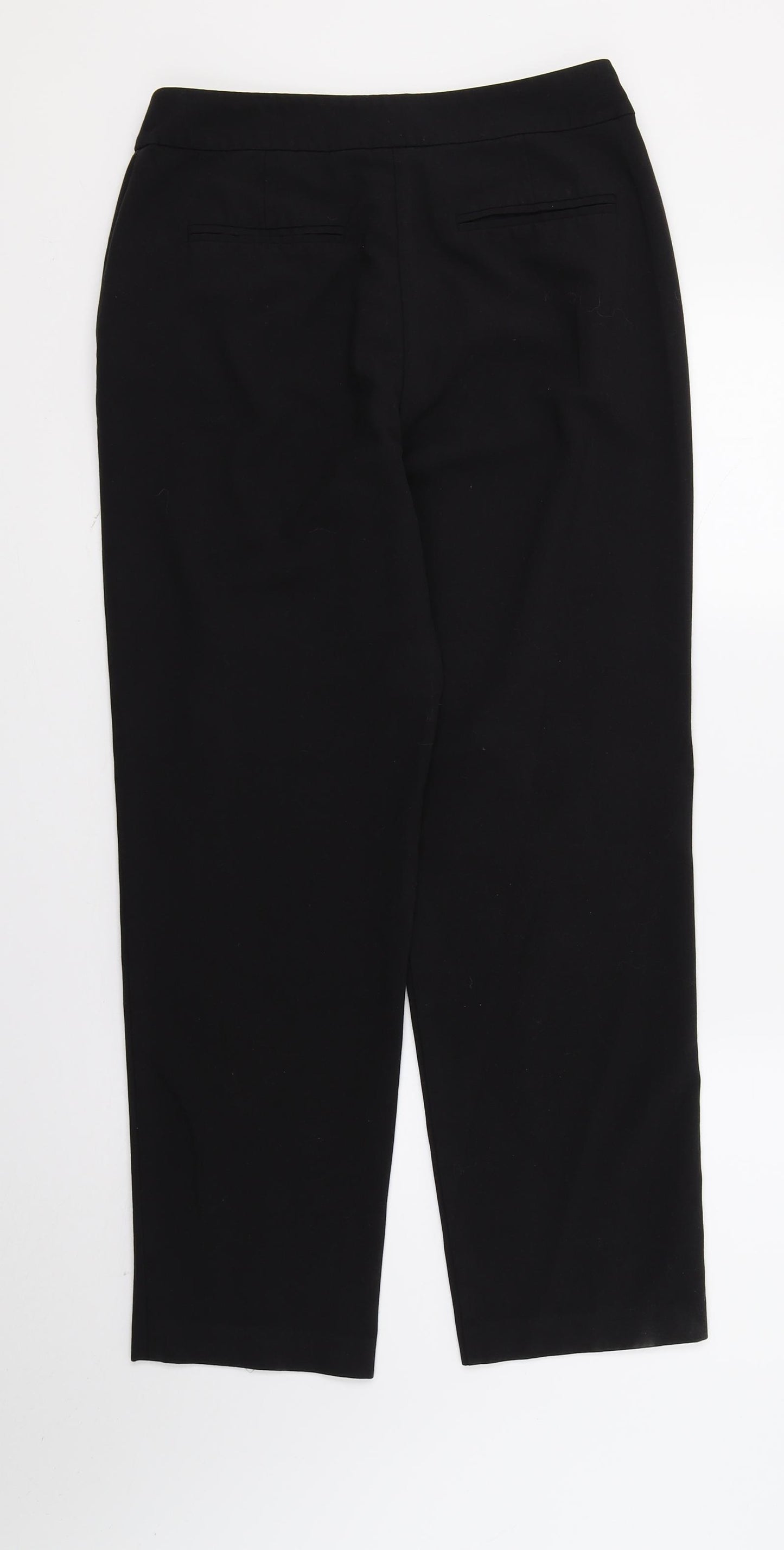 TU Womens Black   Trousers  Size 10 L27 in