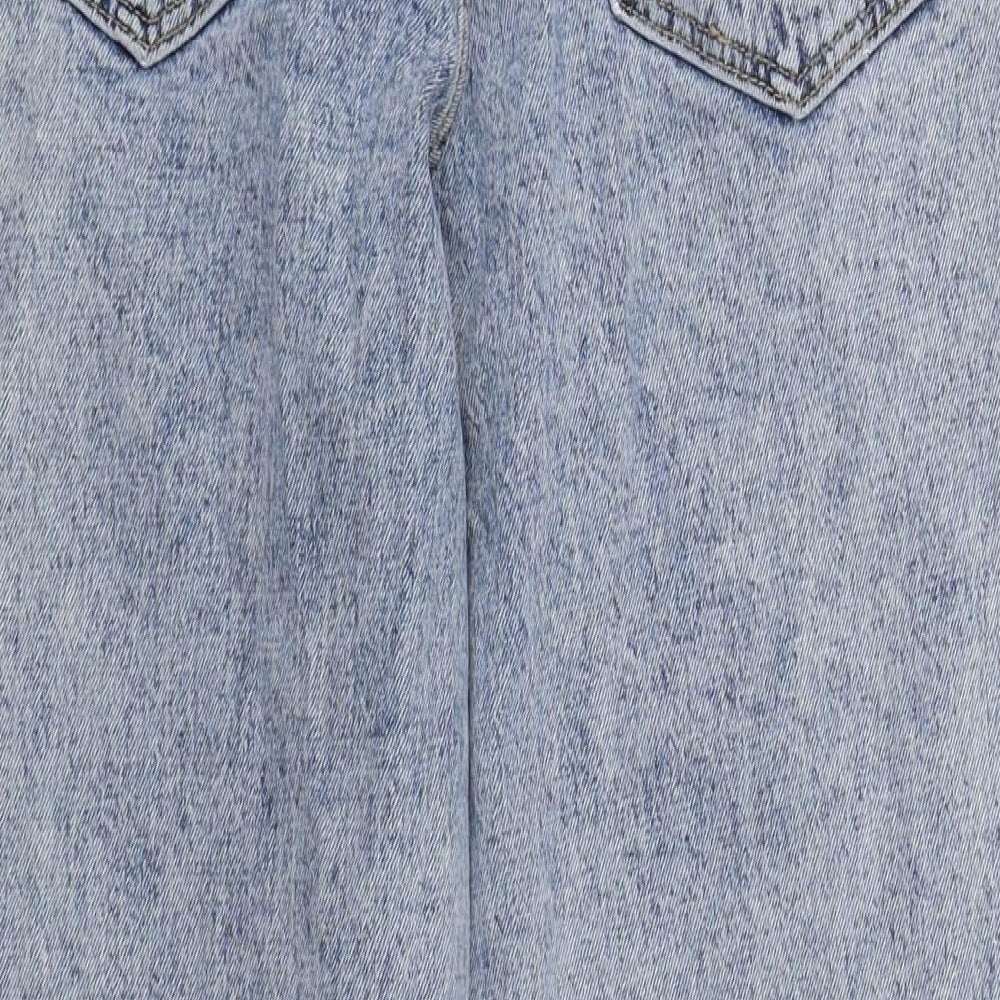 New Look Womens Blue  Denim Straight Jeans Size 14 L26 in