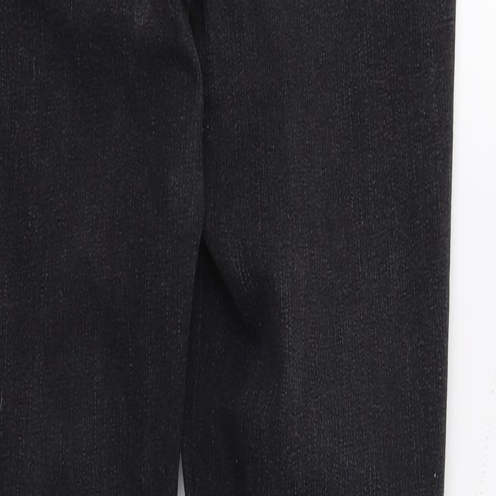 George Womens Black  Denim Skinny Jeans Size 10 L29 in