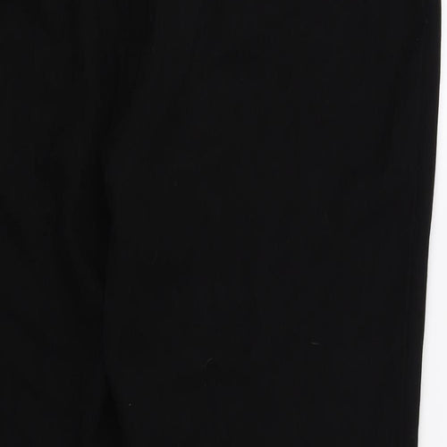 Papaya Womens Black   Trousers  Size 14 L26 in