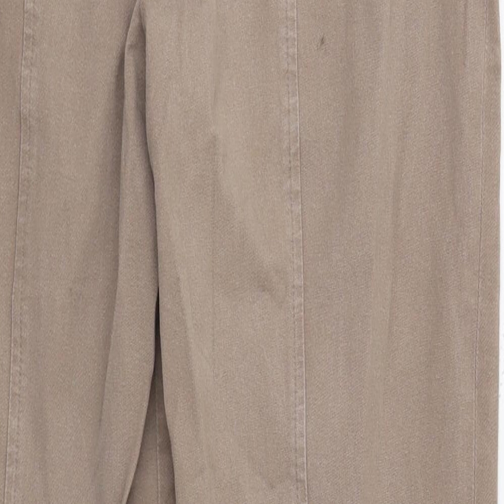 N x D Womens Brown  Denim Straight Jeans Size 6 L26 in