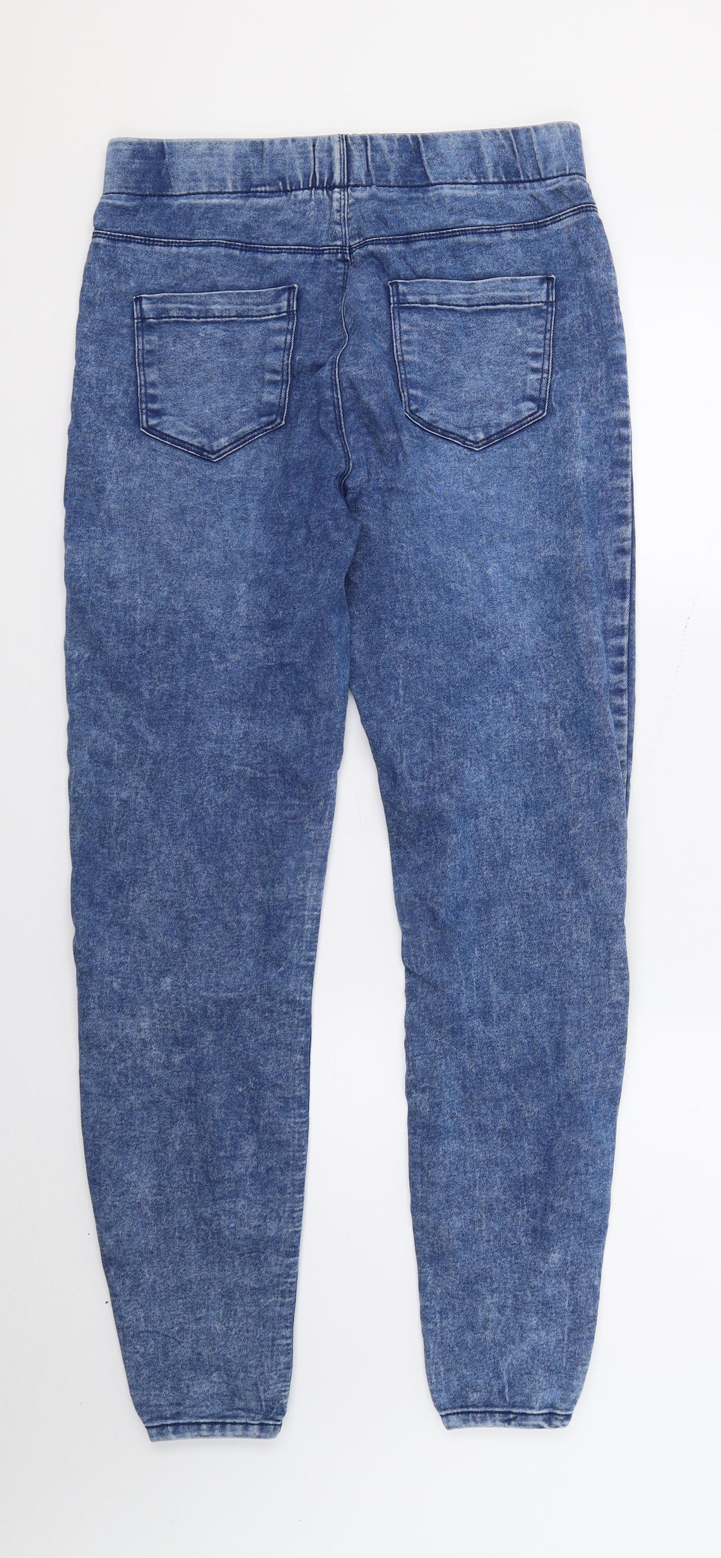 Preworn Womens Blue  Denim Jegging Trousers Size 10 L28 in