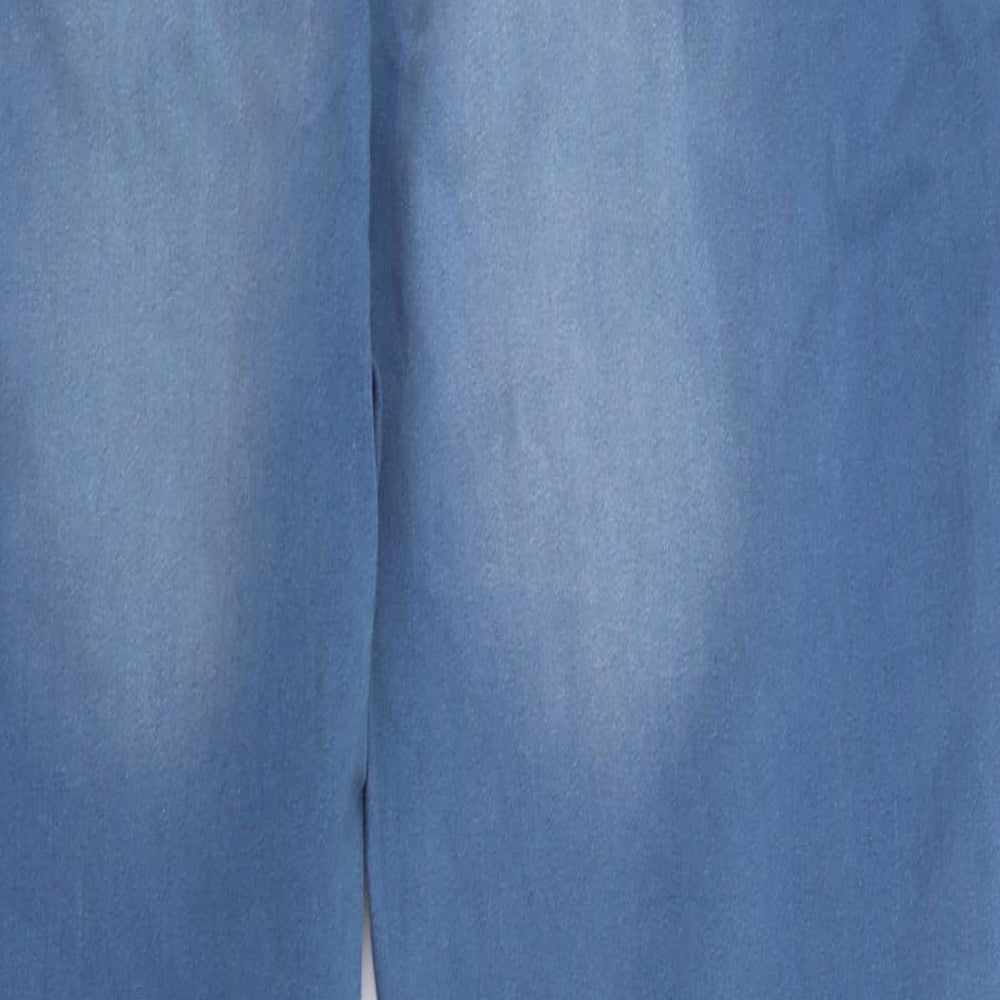 Peacocks Womens Blue   Jegging Trousers Size 20 L30 in