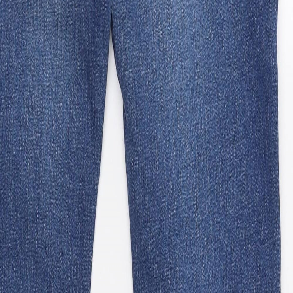 Pull&Bear Womens Blue  Denim Skinny Jeans Size 4 L27 in