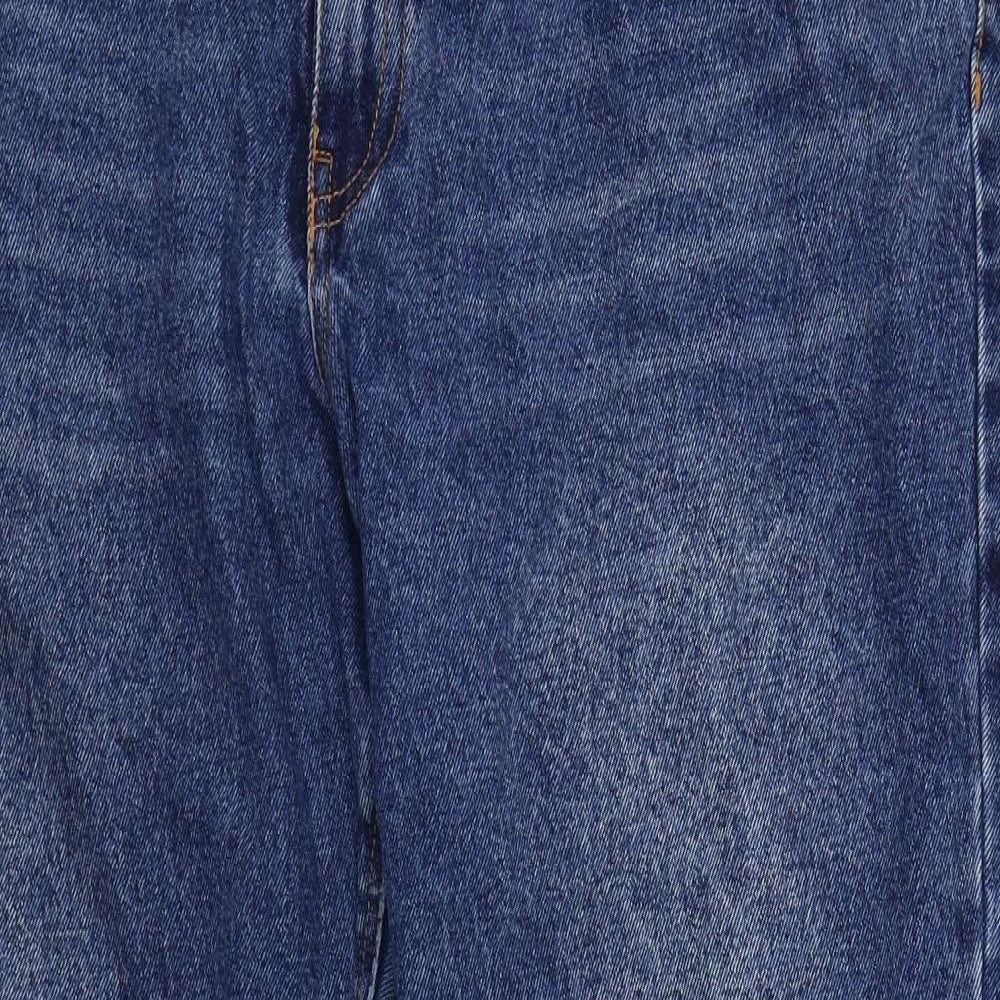 Very Womens Blue  Denim Mom Jeans Size 18 L28 in