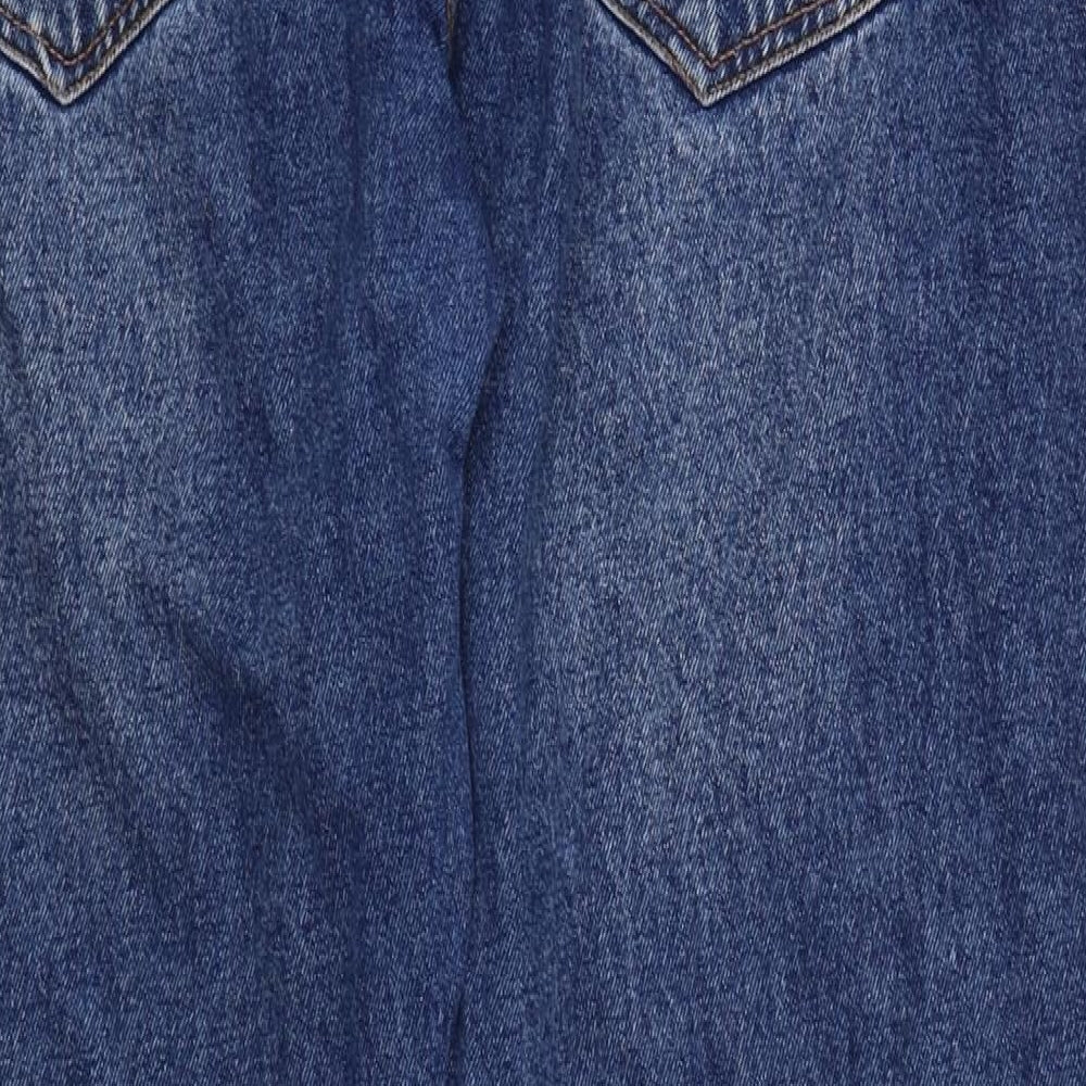 Very Womens Blue  Denim Mom Jeans Size 18 L28 in