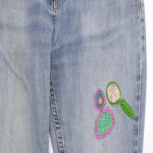 DenimCo Womens Blue  Denim Skinny Jeans Size 10 L27 in