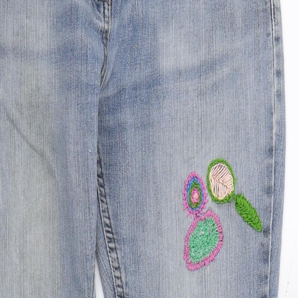DenimCo Womens Blue  Denim Skinny Jeans Size 10 L27 in