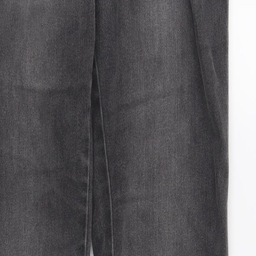 New Look Womens Grey  Denim Skinny Jeans Size 10 L32 in