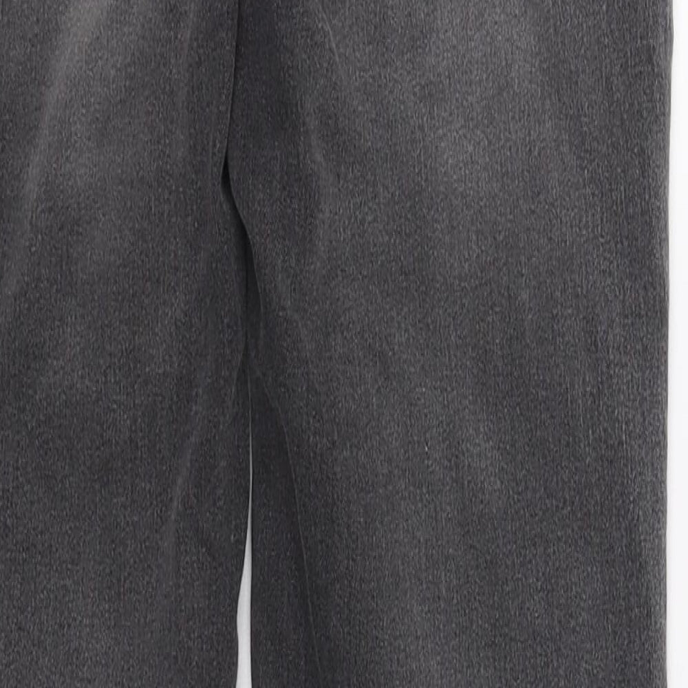 New Look Womens Grey  Denim Skinny Jeans Size 10 L32 in