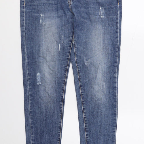 Dolce & Rosa Womens Blue  Denim Skinny Jeans  L25 in