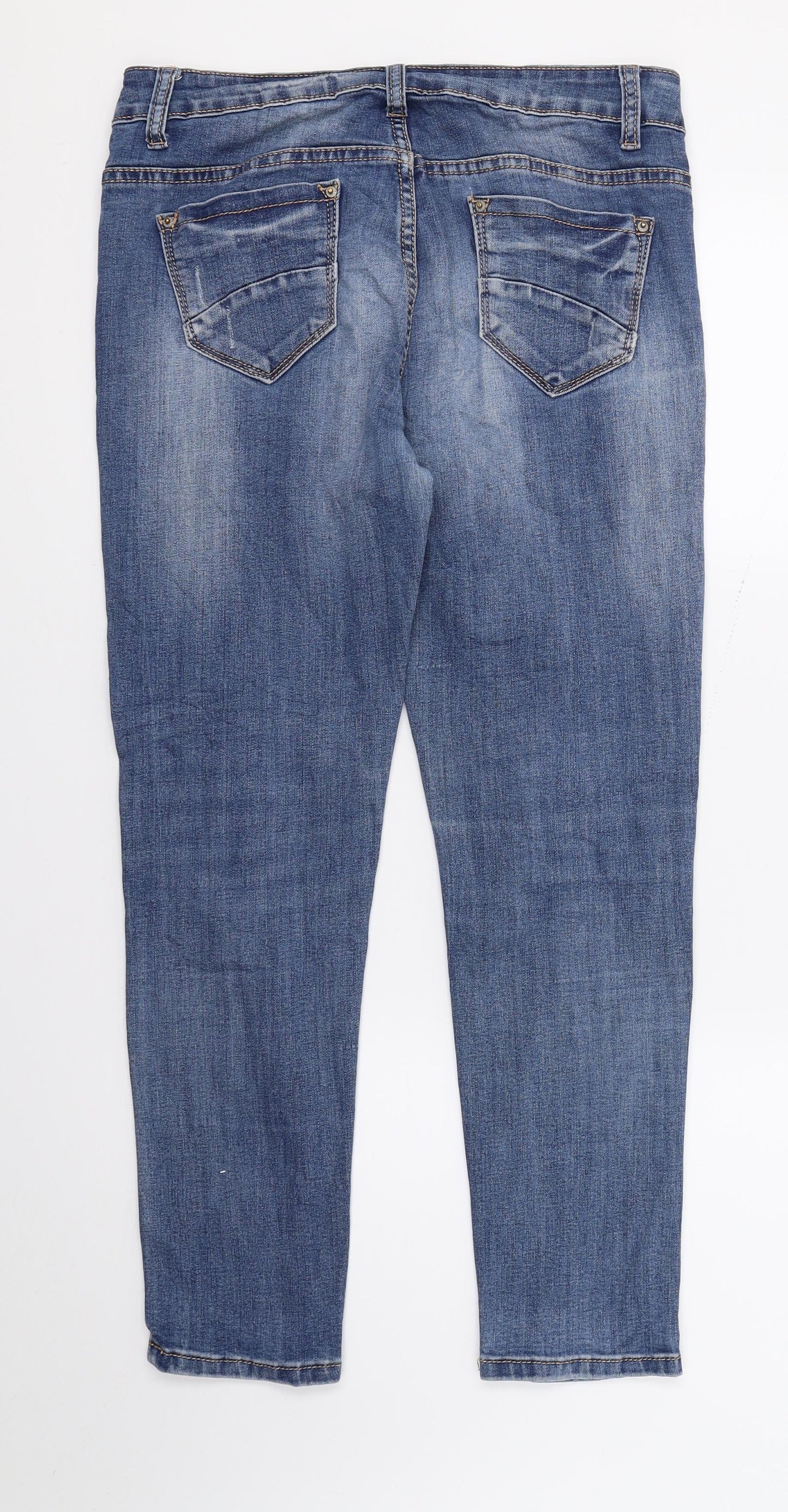 Dolce & Rosa Womens Blue  Denim Skinny Jeans  L25 in